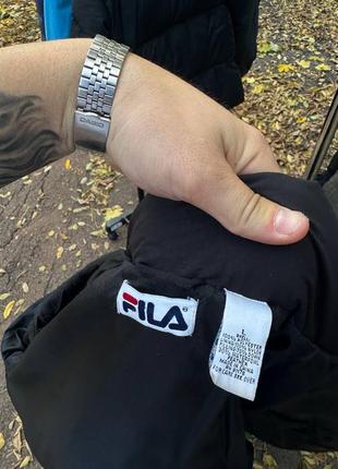 Чоловіча пухова куртка fila4 фото