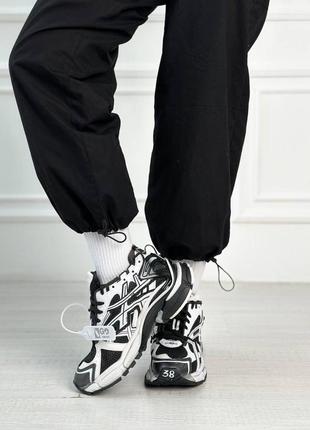 Кросівки trainer black/white runner sneakers2 фото