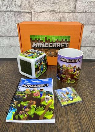 Подарунковий набір майнкрафт minecraft