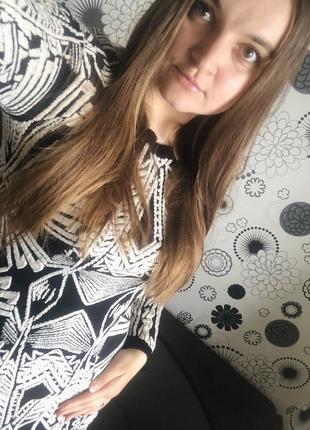 Мега стильное теплое платье от шир6 🖤 7