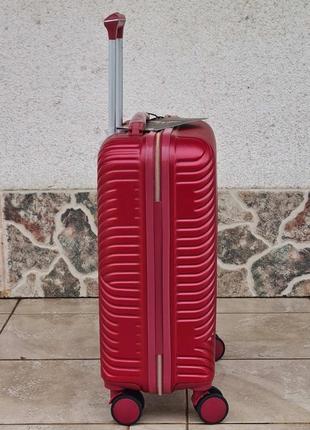 Якісна валіза чемодан wings wn 01  red  poland5 фото
