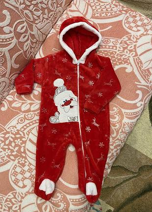 Новогодний теплый человечек