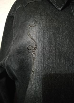 Модная рубашка джинс турция4 фото