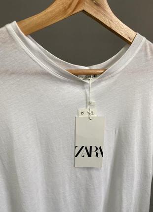 Базові футболки zara, футболки білі зара4 фото