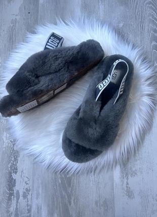Тапочки victorias secret satin pink logo slippers