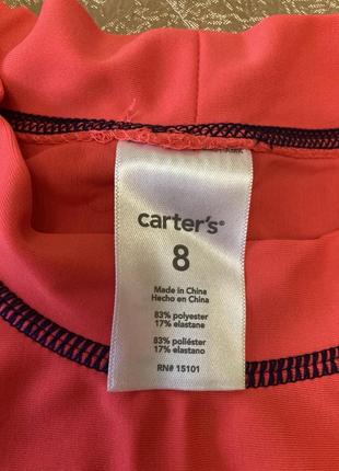 Футболка сонцезахисна carters дівчинці 8 років2 фото