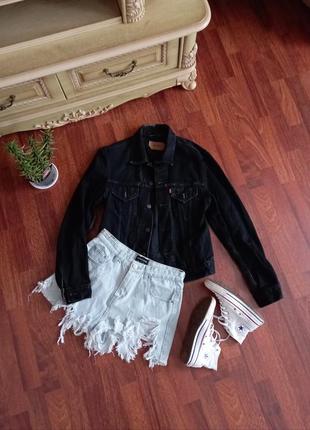 Актуальная, модная, стильная джинсовая куртка, джинсовка levis