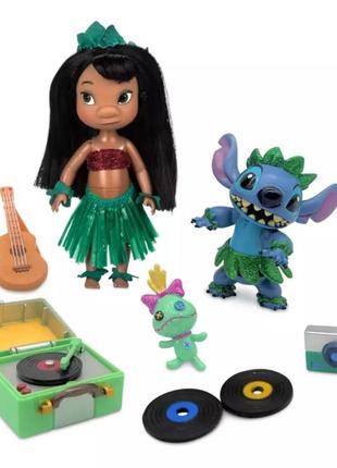 Disney animators' collection мини кукла лило lilo mini doll