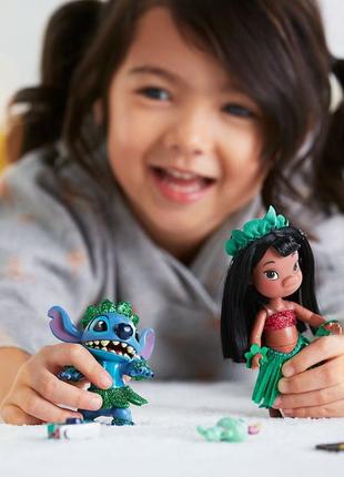 Disney animators' collection мини кукла лило lilo mini doll2 фото