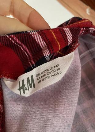 Платье h&amp;m на девочку размер 110-116 2-4 года5 фото