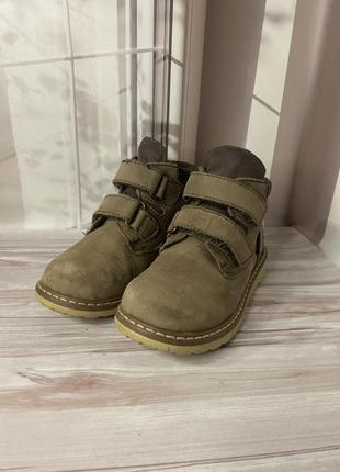 Шкіряні ботінки stups🌿 26р