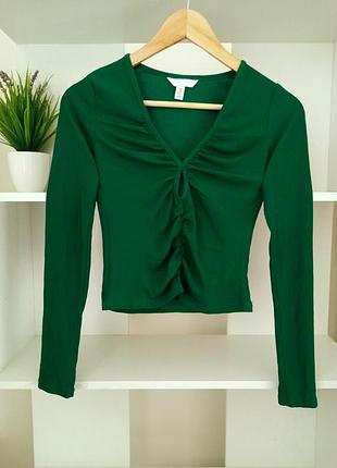 Классный лонгслив  от h&m