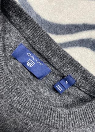 Шерстяной свитер gant 6