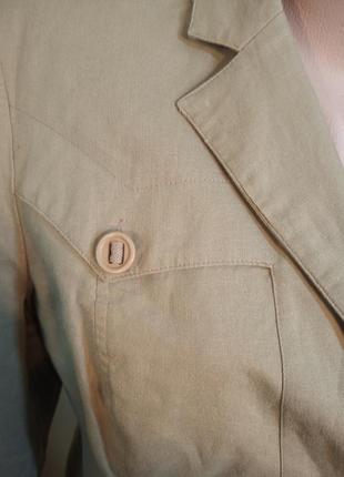 Пиджак из натуральной ткани4 фото
