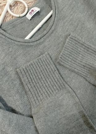 Вязаний довгий светр.5 фото