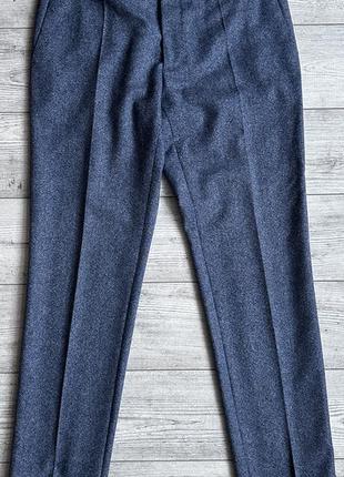 Штани\брюки incotex slim fit pattern 30 wool pant