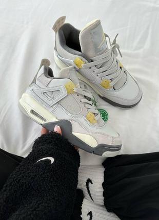 Женские кроссовки nike air jordan retro 4 “craft” premium