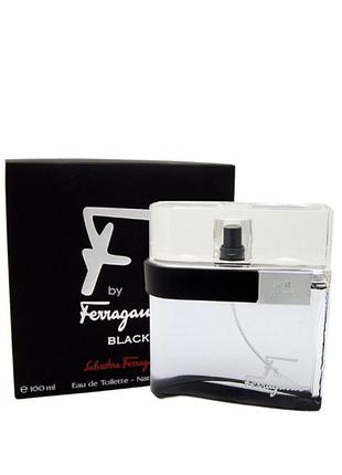 Оригінал salvatore ferragamo f by black 100 ml ( сальваторе феррагамо хом блек ) туалетна вода