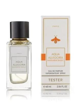 Женский парфюм aqua allegoria mandarine basilic 60мл tester