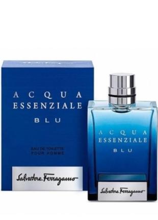 Оригінал salvatore ferragamo acqua essenziale blu 50 ml ( сальваторе феррагамо аква блу ) туалетна вода