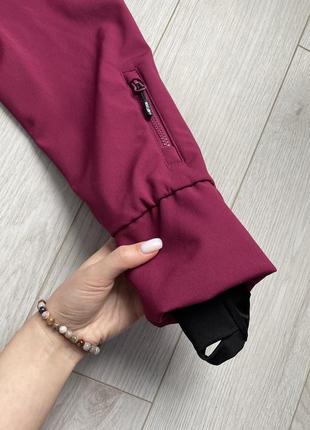 Сноубордическая куртка худи 4f fob лыжная софтшел