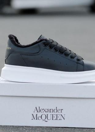 Кросівки на хутрі alexander mcqueen 20221 фото