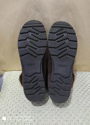 Кожаные ботинки geox6 фото