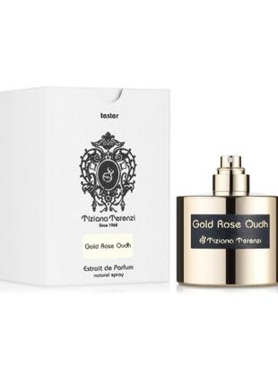 Оригінал tiziana terenzi gold rose oudh 100 ml tester парфюмированая вода2 фото