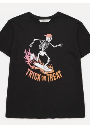 Черная футболка h&m
