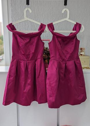 Дві сукні для подружок нареченої, нарядне плаття коктейльне