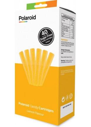 Стрижень для 3d-ручки polaroid candy pen, лимон, жовтий (40 шт.) (pl-2507-00)