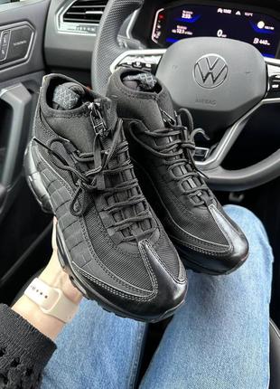 Мужские кроссовки nike 95 sneakerboot black8 фото