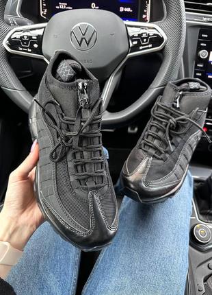 Мужские кроссовки nike 95 sneakerboot black3 фото