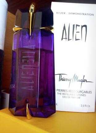 Alien mugler tester 90 ml eau de parfum2 фото