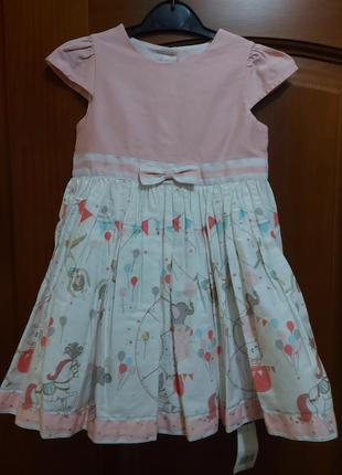 Платье с подъюбником mothercare