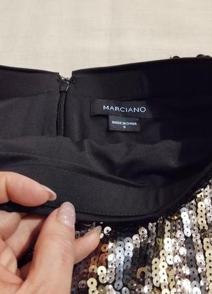 Шикарная юбка marciano by guess, оригинал! новая с пайетками.9 фото