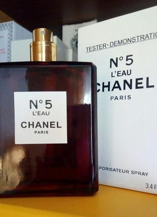 Chanel №5 l'eau red edition1 фото