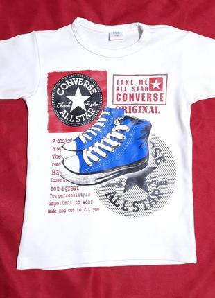 Converse all star футболка детская, размер 116