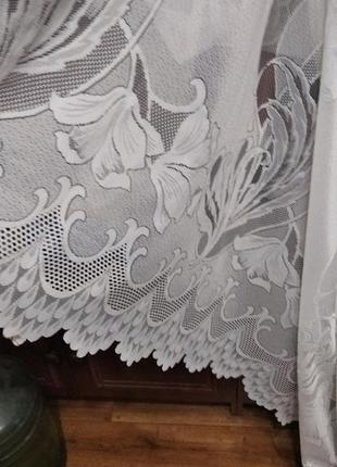 Очень красивая тюль большая , длинная