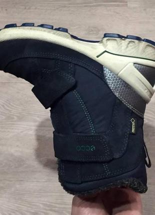 Зимові термо черевички ecco biom gore-tex 27р8 фото