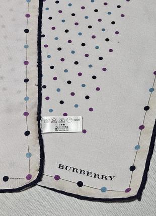 Шовковий платочок burberry