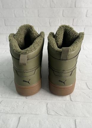 Зимові черевики puma rebound joy fur зимние ботинки сапоги кроссовки 44 оригинал4 фото