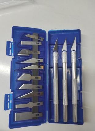 Набір ножів для різьблення/набор ножей для резьбы по металлу, дереву