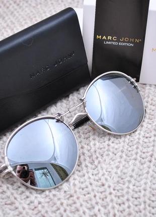 Распродажа уценка витрина фирменные солнцезащитные круглые очки marc john polarized с пружиной6 фото