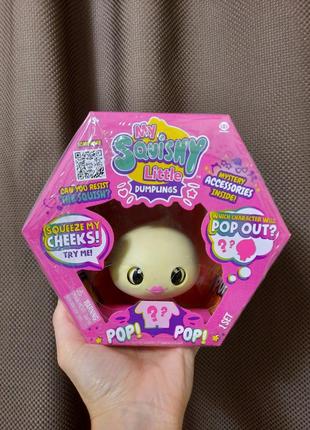 Интерактивная игрушка сквиш my squishy little wowwee с аксессуарами dee (розовая) оригинал