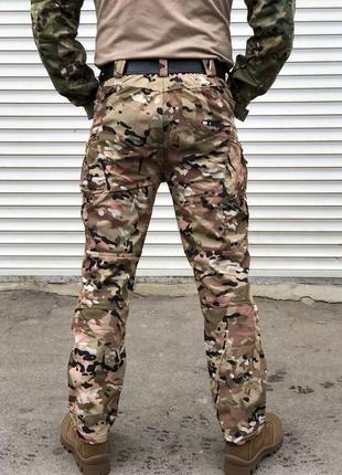 Чоловічі тактичні штани softshell мультикам зима4 фото