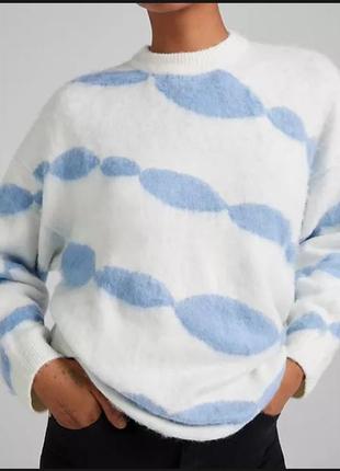 Теплый свитер bershka размер xs2 фото