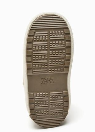 Стеганые ботинки снегоходы zara water repellent i water resistant ski collection 2054/3105 фото