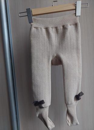 Колготы на меху на 1-2 года