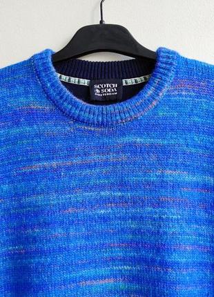 Мужской джемпер свитер шерсть scotch & soda amsterdam 167241